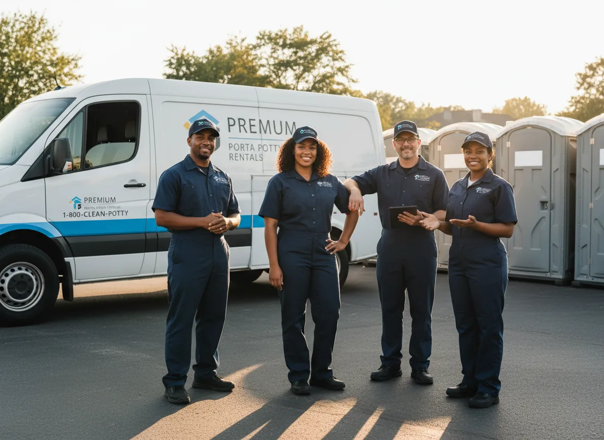 VIP Portable Toilets company in Hustle, VA